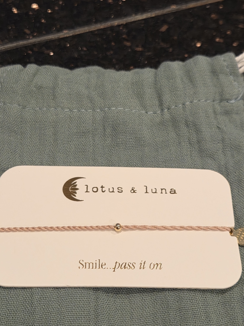 Lotus and Luna Bracelet